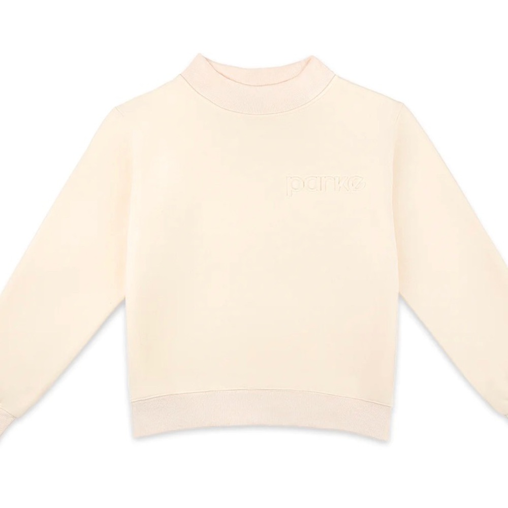 PARKE mock neck sweatshirt